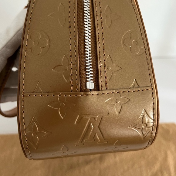 Louis Vuitton Amber Monogram Mat Shelton Bag - Picture 6 of 14